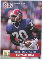 1991 Pro Set Base Set #755 Henry Jones