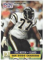 1991 Pro Set Base Set #776 Eric Moten