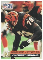 1991 Pro Set Base Set #781 Lamarr Rogers