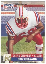 1991 Pro Set Base Set #785 Calvin Stephens