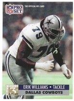 1991 Pro Set Base Set #799 Erik Williams
