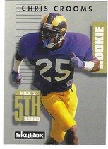 1992 SkyBox Prime Time #199 Chris Crooms