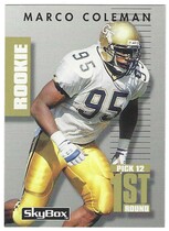 1992 SkyBox Prime Time #217 Marco Coleman