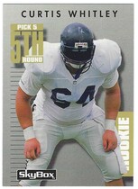 1992 SkyBox Prime Time #244 Curtis Whitley