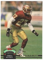 1992 Stadium Club Base Set #493 Terrell Buckley