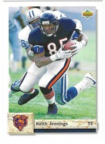 1992 Upper Deck Base Set #433 Keith Jennings