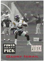 1993 Pro Set Power Draft Picks #PDP70 Qadry Ismail