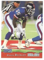 1993 Pro Set Base Set #314 Marcus Buckley