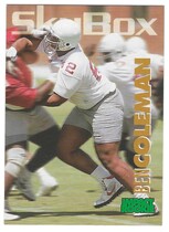 1993 SkyBox Impact #390 Ben Coleman