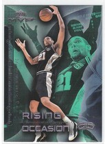 2002 Upper Deck MVP Rising to the Occasion #R8 Tim Duncan