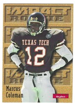 1996 SkyBox Impact #156 Marcus Coleman