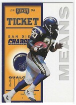 1998 Playoff Contenders Ticket #63 Natrone Means
