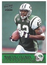 2000 Pacific Base Set #256 Marcus Coleman