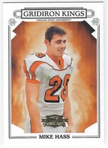 2007 Donruss Threads College Gridiron Kings Gold #30 Mike Hass
