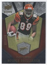 2008 Upper Deck Icons Rookie Brilliance Silver #RB22 Jerome Simpson