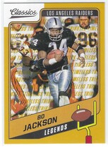 2021 Panini Classics Timeless Tributes Gold #112 Bo Jackson