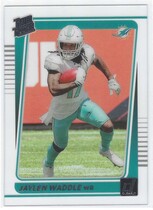 2021 Donruss Clearly #64 Jaylen Waddle