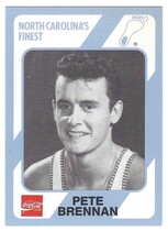 1989 Collegiate Collection North Carolina #78 Pete Brennan