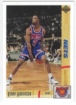 1991 Upper Deck Rookies #R36 Kenny Anderson