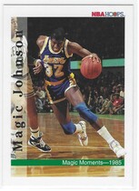1992 NBA Hoops Base Set #329 Magic Johnson