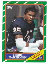 1986 Topps Base Set #14 Dennis McKinnon