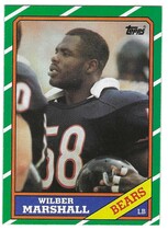 1986 Topps Base Set #25 Wilber Marshall