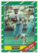 1986 Topps Base Set #350 Warren Moon