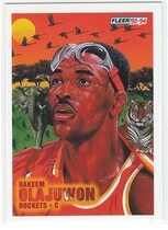 1993 Fleer Base Set #235 Hakeem Olajuwon