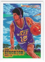 1993 Fleer Base Set #236 John Stockton