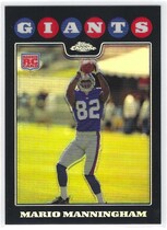 2008 Topps Chrome Refractors #TC201 Mario Manningham