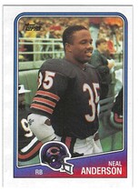 1988 Topps Base Set #71 Neal Anderson