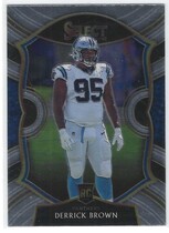 2020 Panini Select #87 Derrick Brown