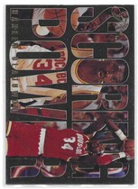 1994 Flair Scoring Power #4 Hakeem Olajuwon