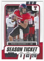 2021 Panini Contenders Draft Picks #1 Patrick Mahomes