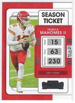 2021 Panini Contenders #47 Patrick Mahomes