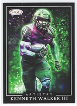 2022 SAGE Artistry Insert Black #ART-KWII Kenneth Walker Iii