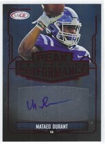 2022 SAGE Peak Performance Autos Red #PKA-MD Mataeo Durant