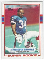 1989 Topps Base Set #45 Thurman Thomas