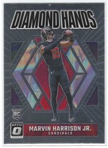 2024 Donruss Optic Diamond Hands #3 Marvin Harrison Jr.