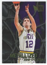 1996 Metal Base Set #133 John Stockton