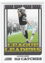 2025 Score League Leaders #12 Brock Bowers