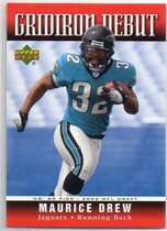 2006 Upper Deck Gridiron Debut #1GD-MD Maurice Drew