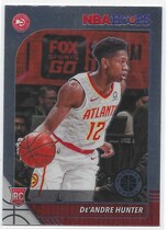 2019 Panini NBA Hoops Premium Stock #202 Deandre Hunter