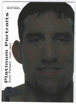 1999 Metal Platinum Portraits #PP13 Scott Padgett