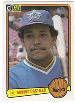 1983 Donruss Base Set #253 Manny Castillo