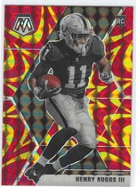 2020 Panini Mosaic Reactive Gold #205 Henry Ruggs