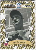 2002 Topps American Pie Sluggers Gold #22 Ted Kluszewski