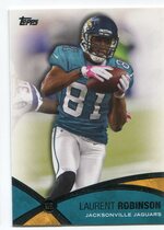 2012 Topps Prolific Playmakers #PPLR Laurent Robinson