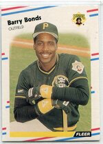 1988 Fleer Base Set #322 Barry Bonds