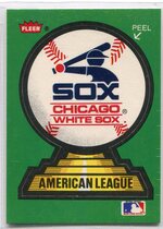 1988 Fleer Team Logo Stickers #25 White Sox